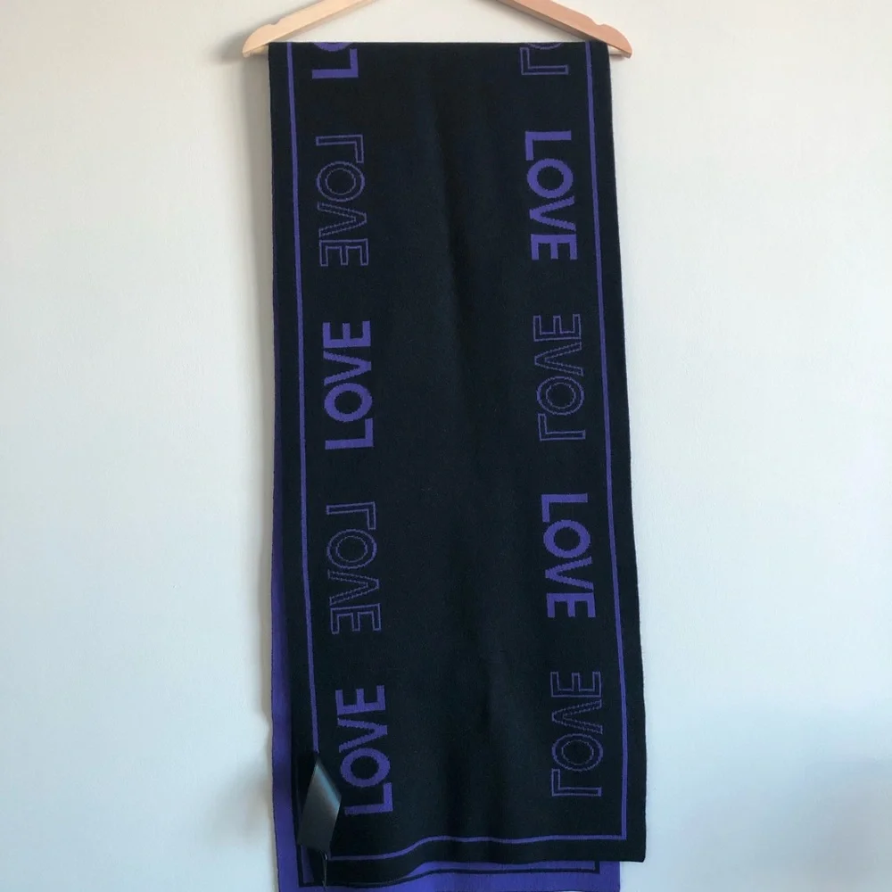 SANDRO Love Wool Blended Scarf